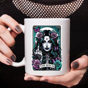 The B*tch Tarot Handmade Mug